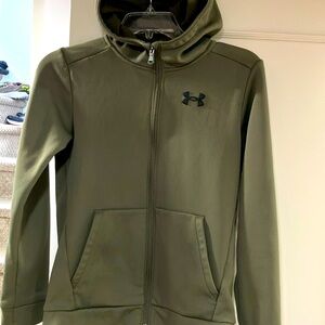 Underarmour green hoodie